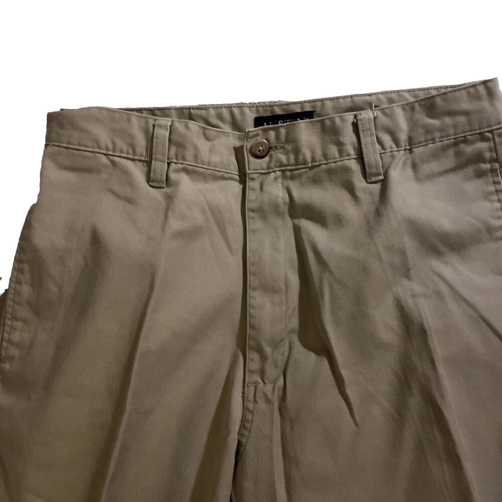 Austin Clothing Company Men’s Khaki Flat Front Chino Pants Size 30x30